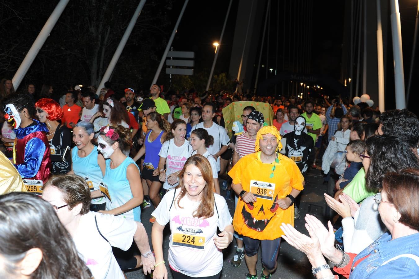 Pablo Ráez, protagonista en la carrera solidaria de Halloween en Marbella