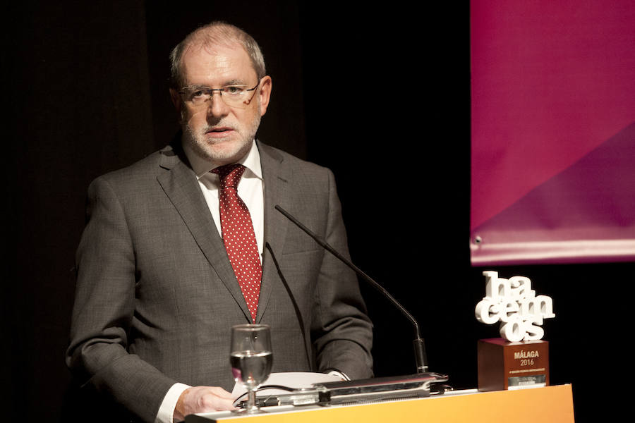 La entrega de premios a los mejores empresarios malagueños, en imágenes