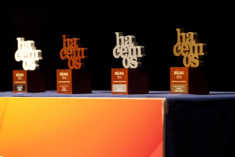 La entrega de premios a los mejores empresarios malagueños, en imágenes