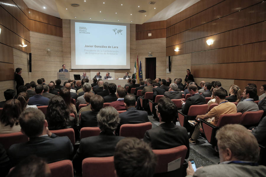 El Foro Exportación &amp;amp; Importación por el Puerto de Málaga, en imágenes