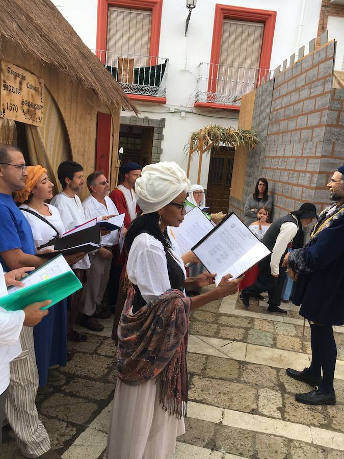 La recreación de María Sagredo en Alozaina, en imágenes