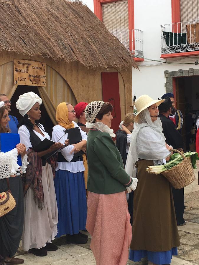 La recreación de María Sagredo en Alozaina, en imágenes