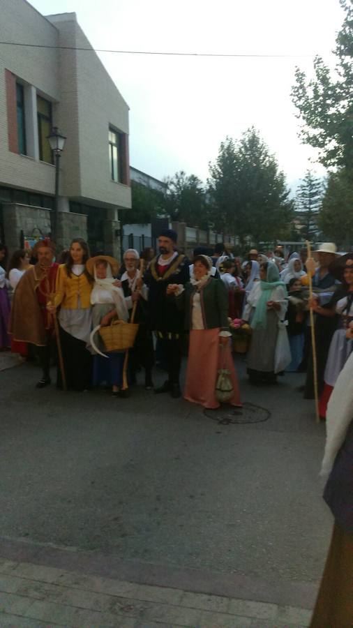 La recreación de María Sagredo en Alozaina, en imágenes