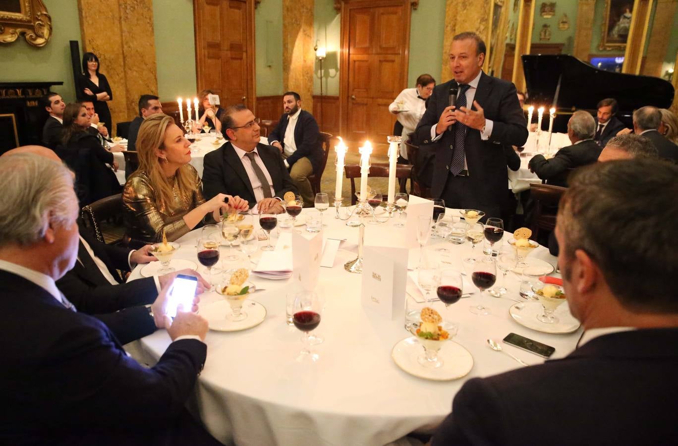 La cena organizada por Prensa Malagueña en la WTM