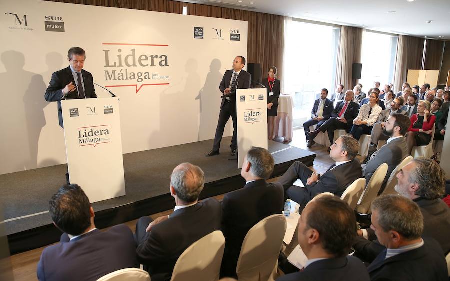 En imágenes, el foro Lidera Málaga con Antonio Catalán