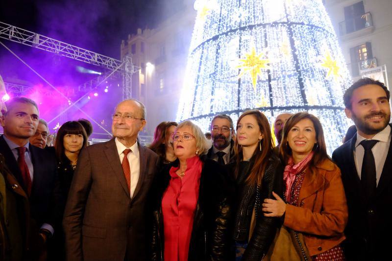 Ya es Navidad en el Centro de Málaga