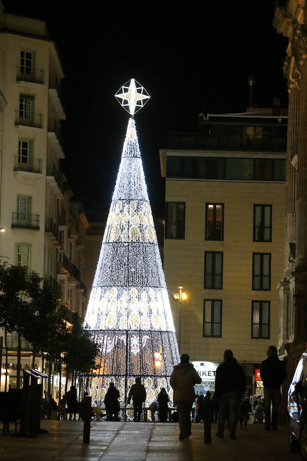 La Navidad se ilumina en Málaga