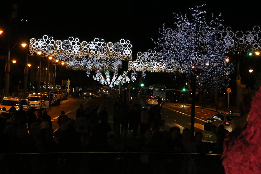 La Navidad se ilumina en Málaga
