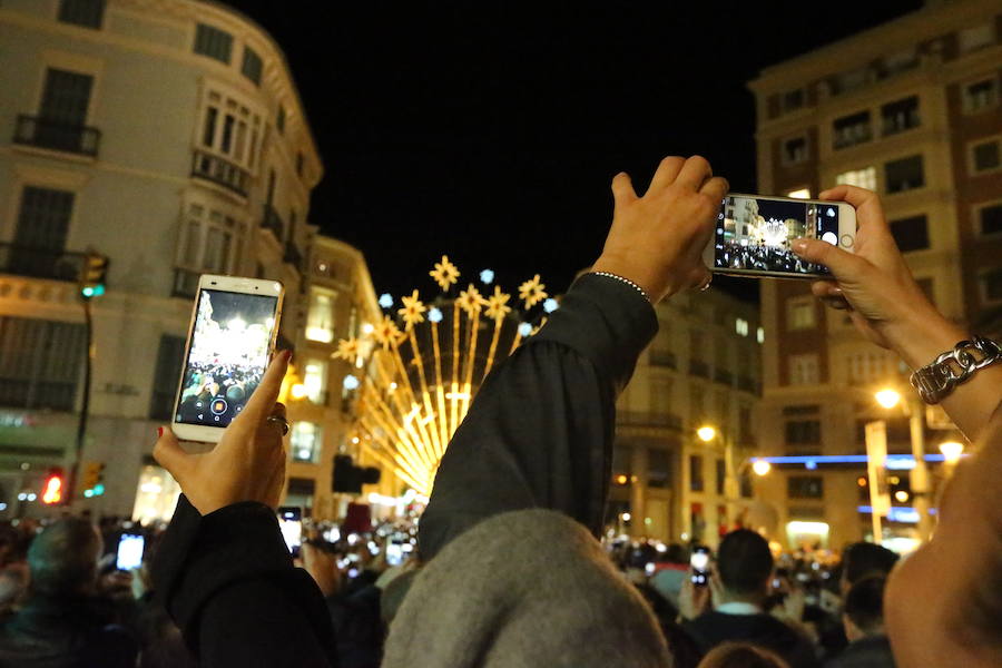 La Navidad se ilumina en Málaga