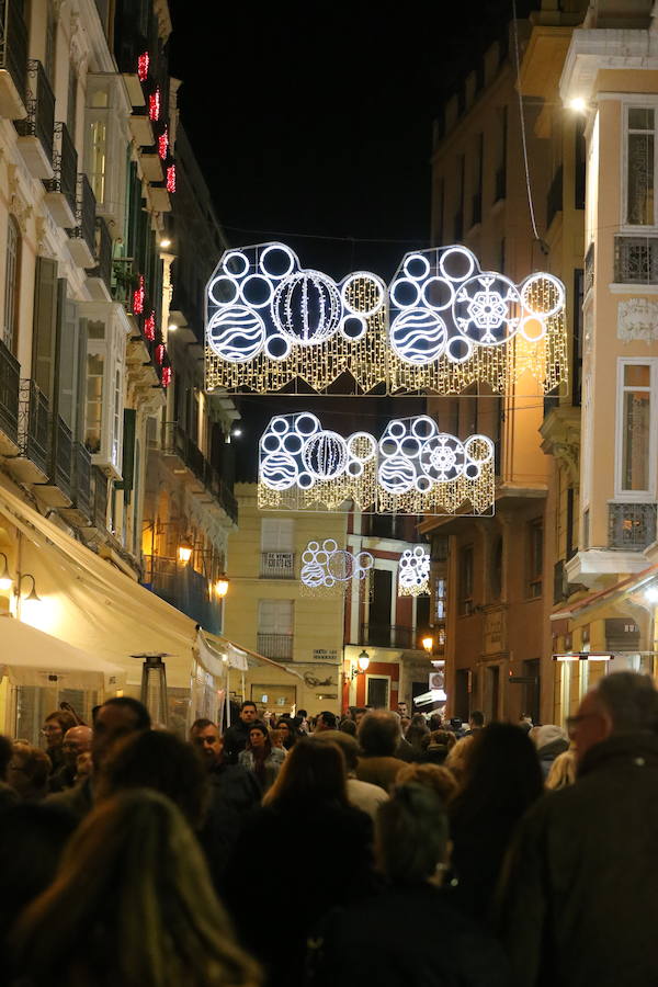 La Navidad se ilumina en Málaga