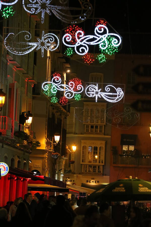La Navidad se ilumina en Málaga