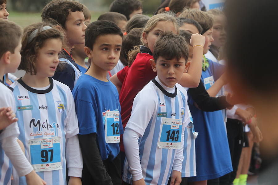 En fotos, la II Kids Race Málaga Kinder + Sport