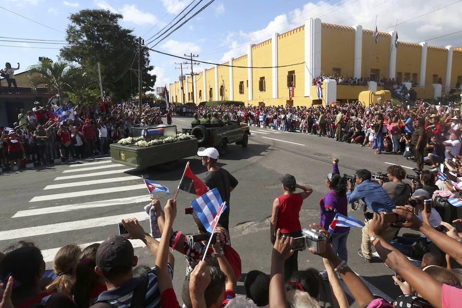 Fidel Castro vuelve a la cuna de la revolución para su último adiós