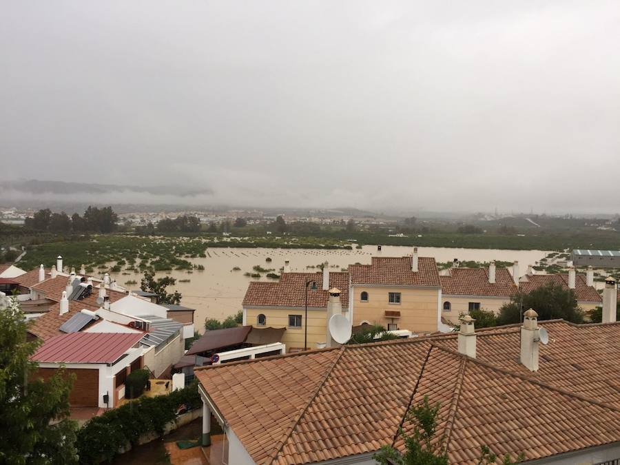 Río Guadalhorce a su paso por Cártama.