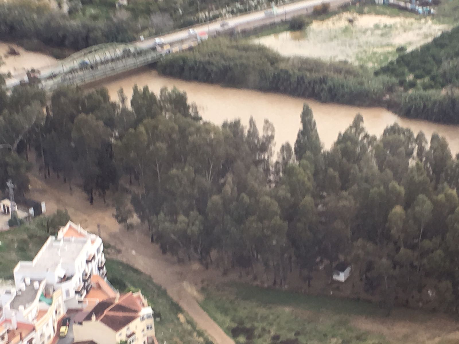 Fotos de la provincia de Málaga desde el aire el día después de la tromba