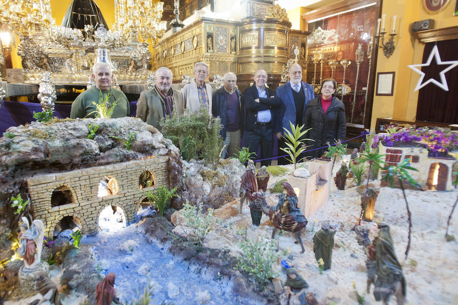 Exposición de belenes de miniatura de la colección de Luis Merino