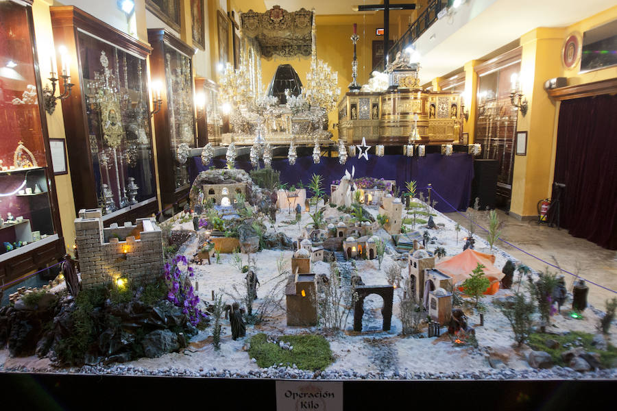 Exposición de belenes de miniatura de la colección de Luis Merino