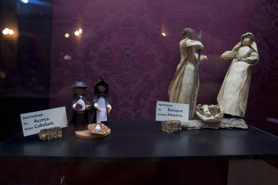 Exposición de belenes de miniatura de la colección de Luis Merino