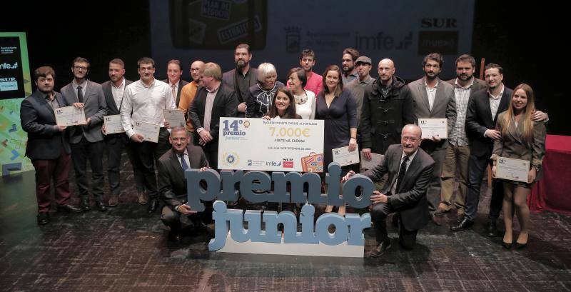 Fotos de la entrega de los XIV Premios Junior para Empresa