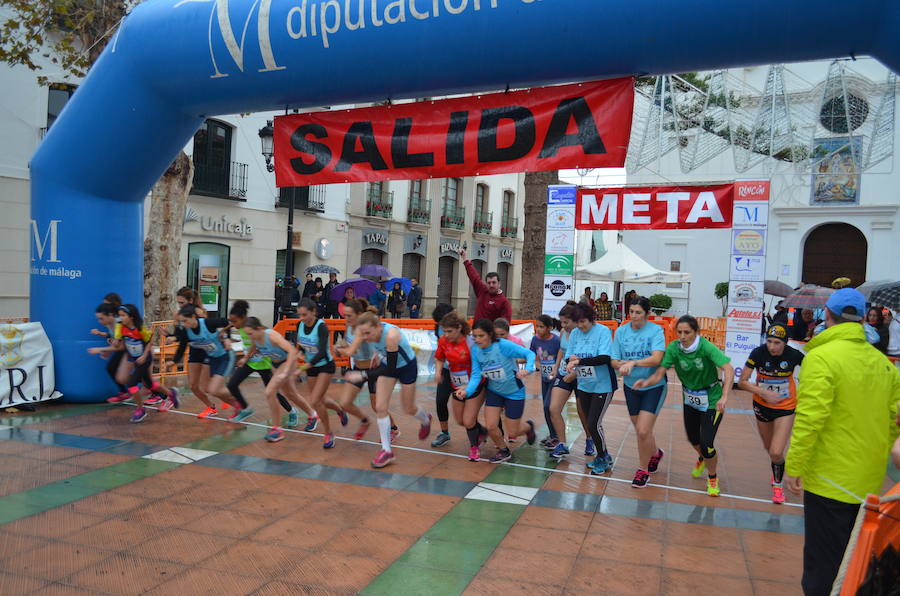 La Milla de Navidad de Nerja, en imágenes