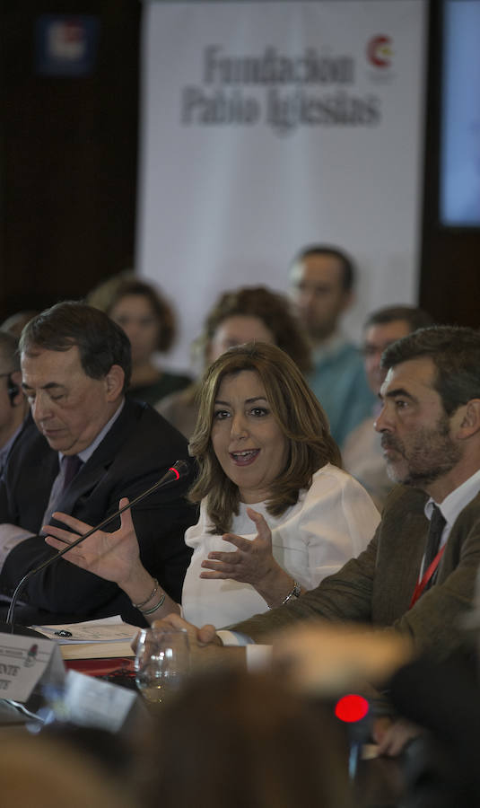 Susana Díaz clausura un acto socialista en Málaga