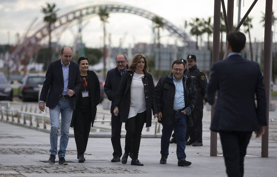 Susana Díaz clausura un acto socialista en Málaga