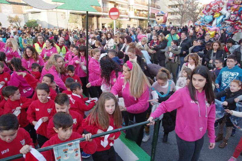 Cabalgata de los Reyes Magos por la Cruz de Humilladero 2017