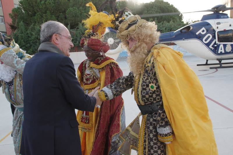 Cabalgata de los Reyes Magos por la Cruz de Humilladero 2017