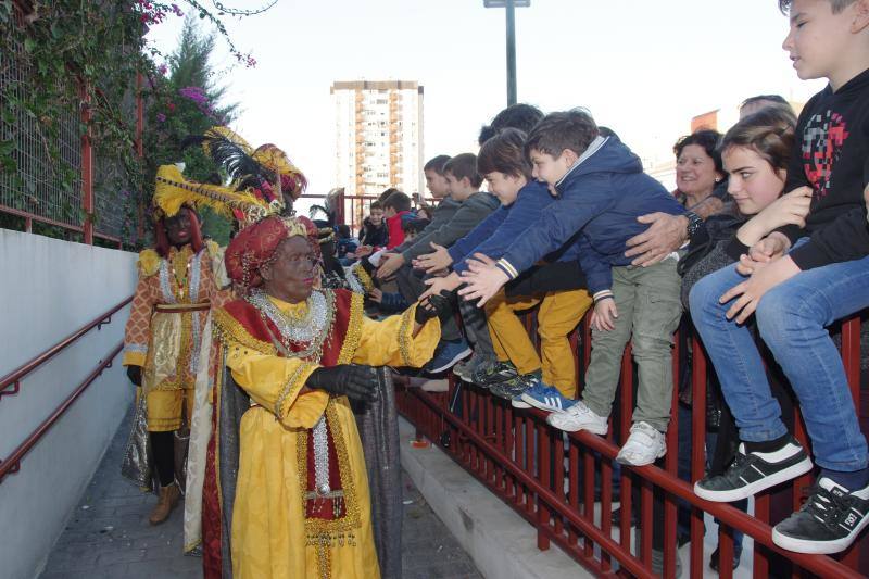 Cabalgata de los Reyes Magos por la Cruz de Humilladero 2017