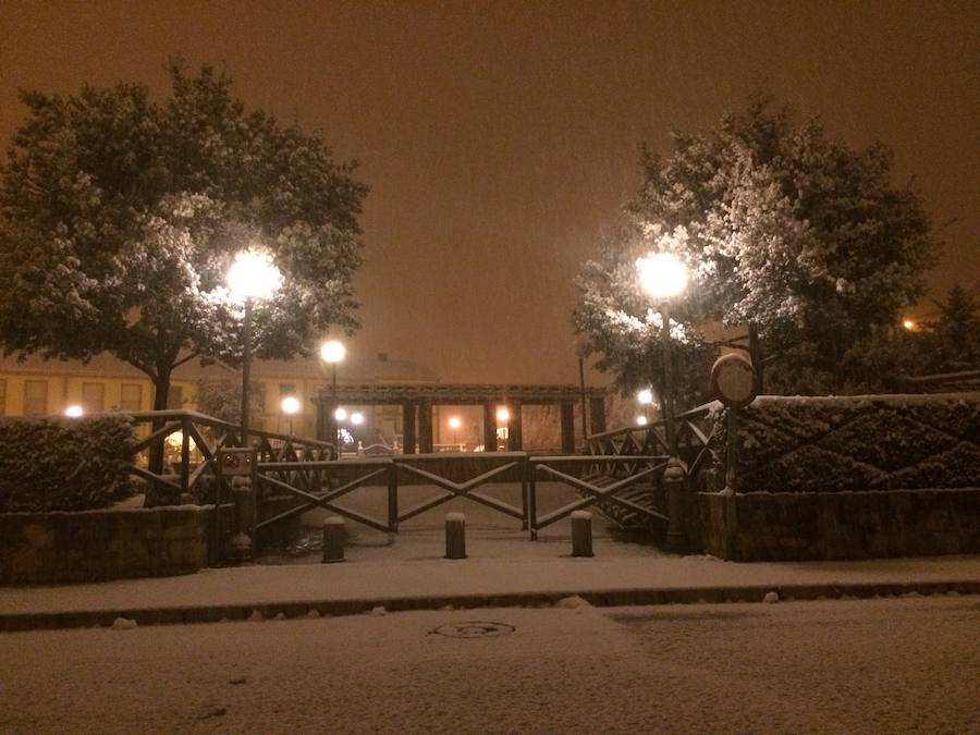 Histórica nevada en Ronda