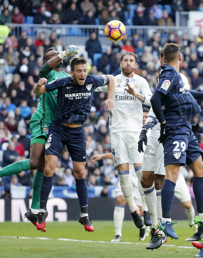 Las imágenes del Real Madrid-Málaga