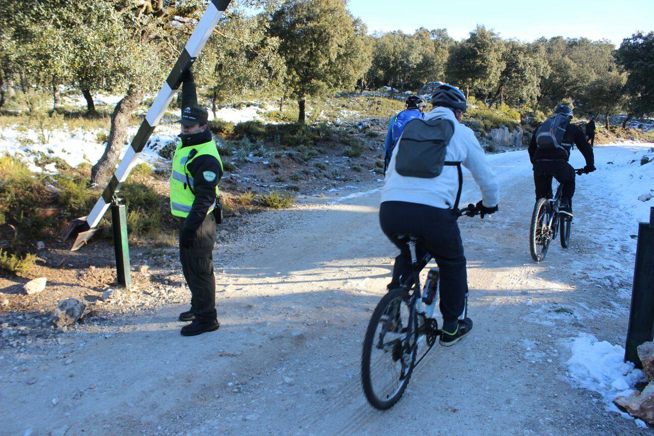 Malagueños en la Sierra de las Nieves