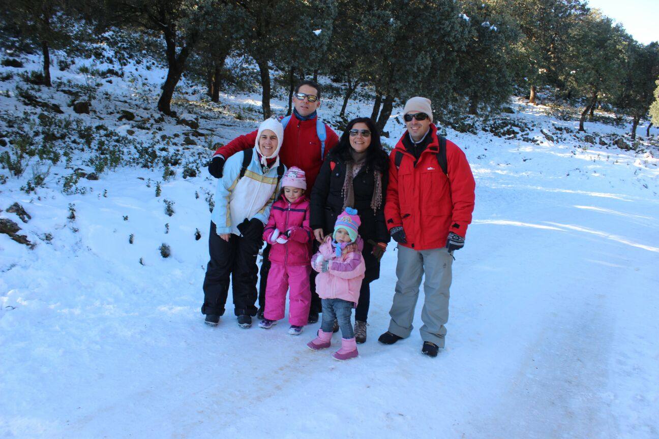 Malagueños en la Sierra de las Nieves