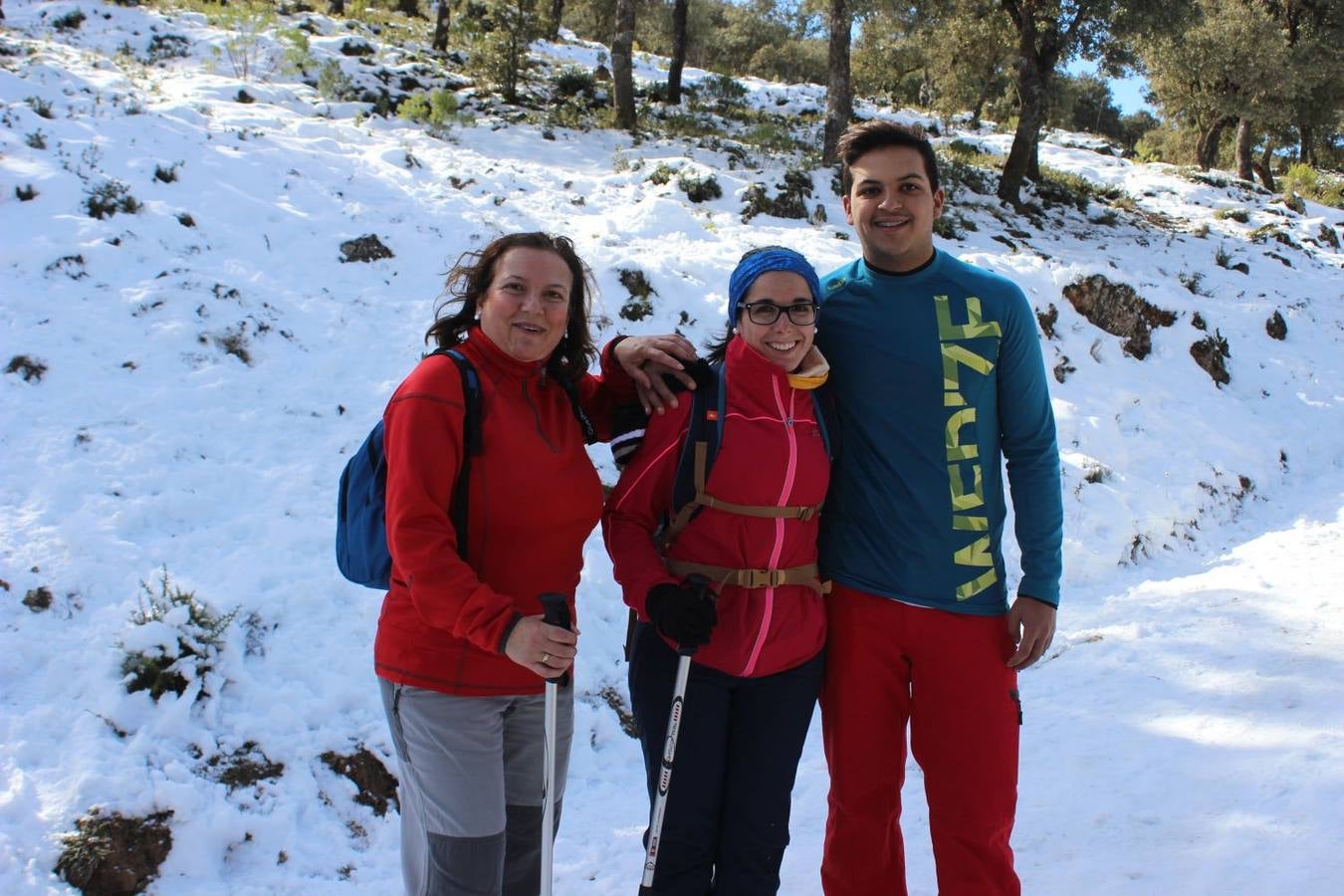 Las mejores imágenes de la nieve este sábado en Ronda