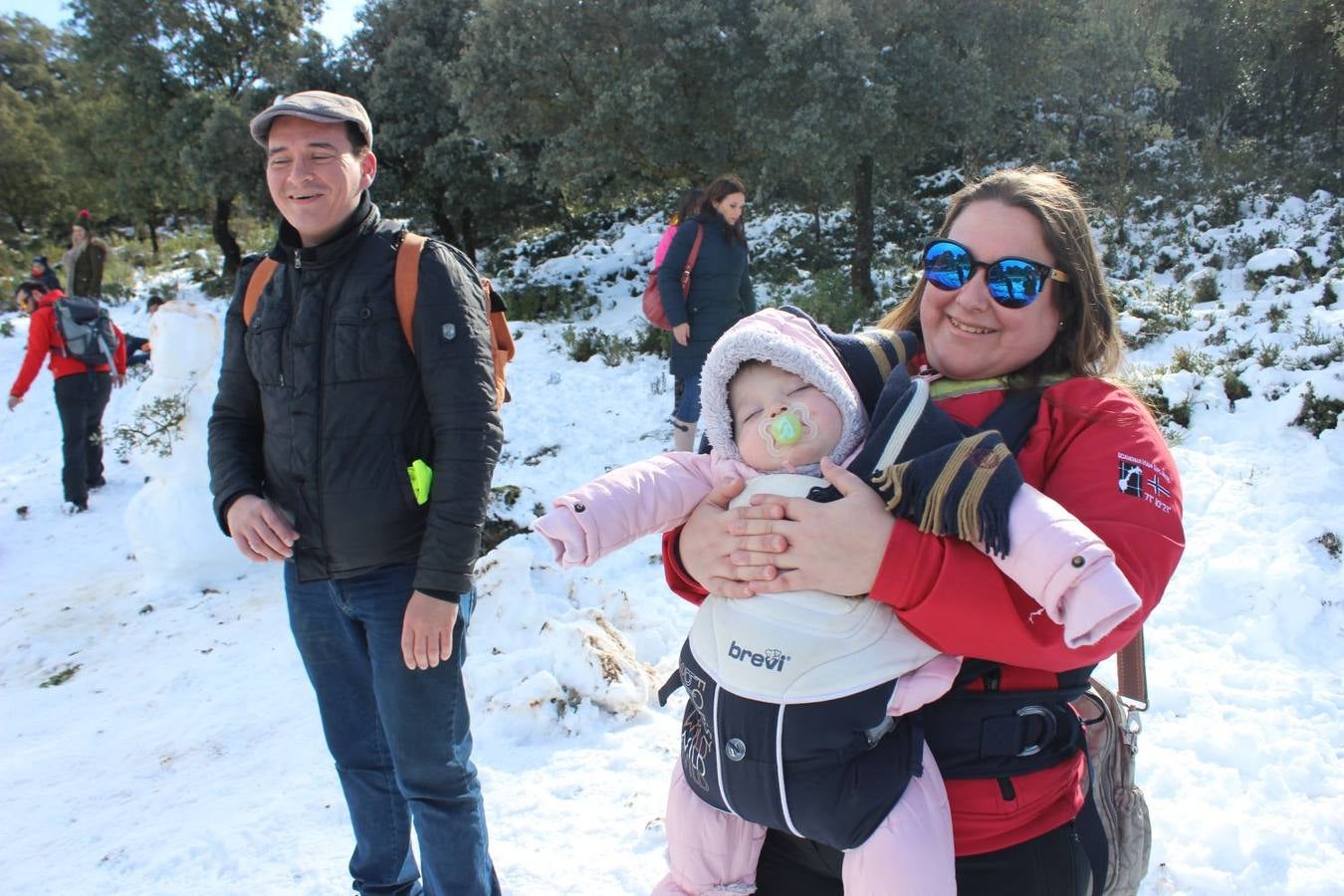 Las mejores imágenes de la nieve este sábado en Ronda