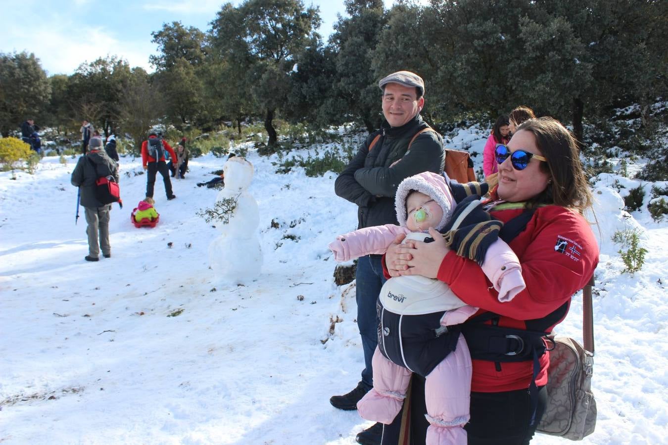 Las mejores imágenes de la nieve este sábado en Ronda