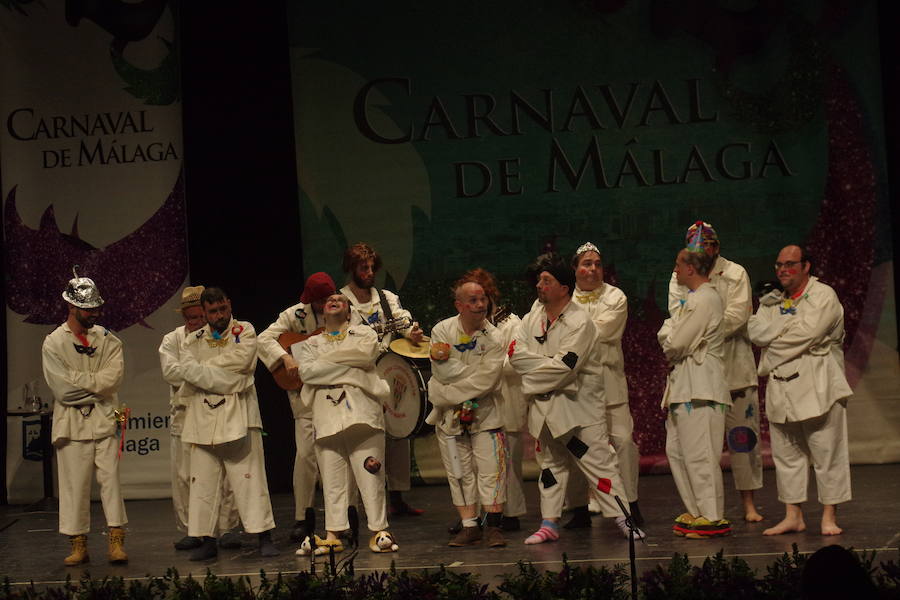 La primera preliminar del Carnaval de Málaga, en imágenes