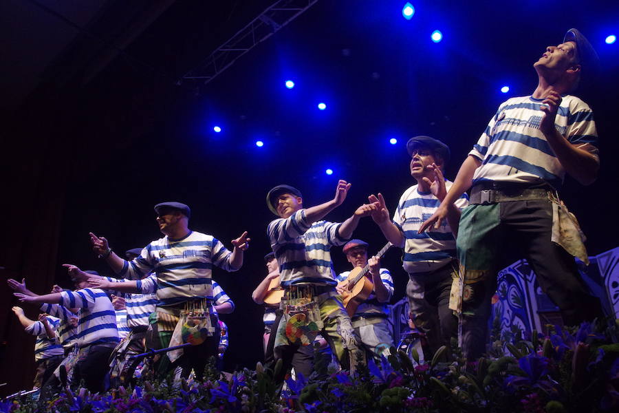 La primera preliminar del Carnaval de Málaga, en imágenes