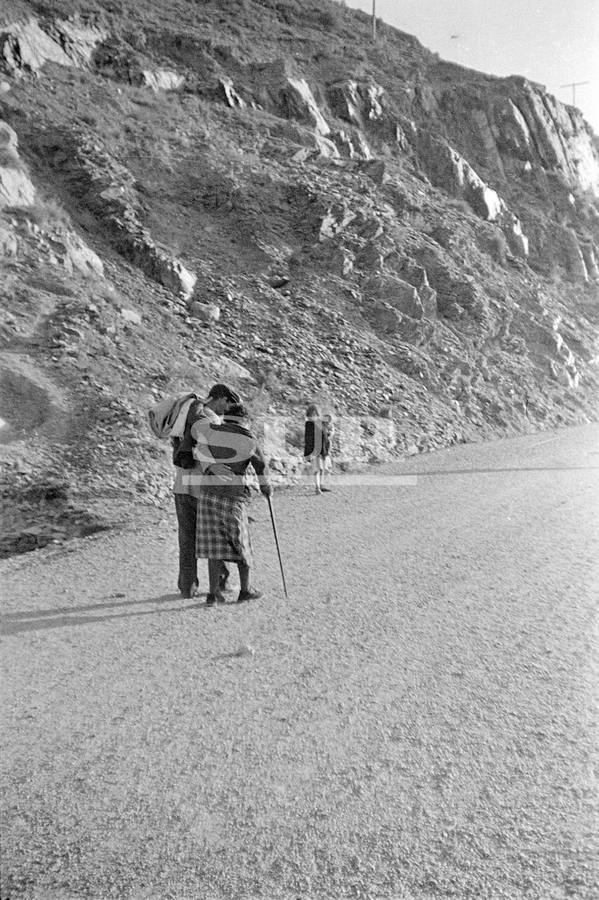 La huida por la Carretera de Málaga-Almería vista por Norman Bethune