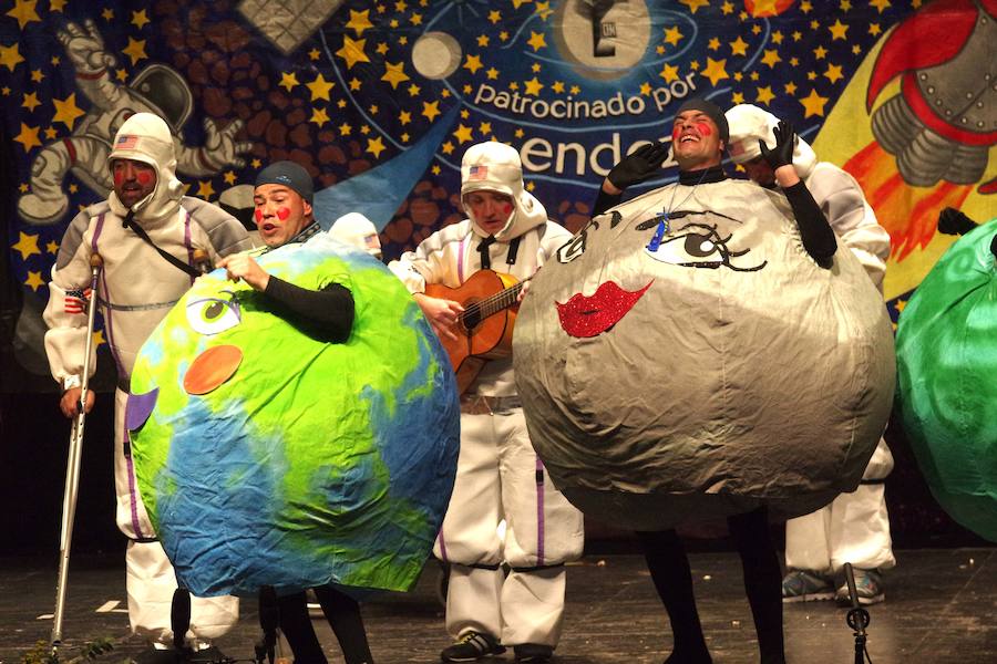 La séptima preliminar del concurso de canto del Carnaval de Málaga, en imágenes