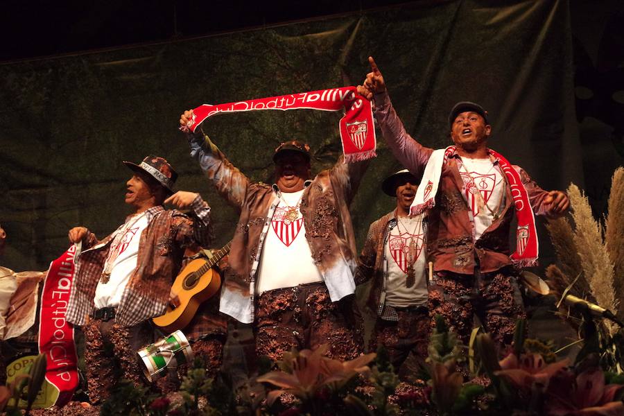 La séptima preliminar del concurso de canto del Carnaval de Málaga, en imágenes