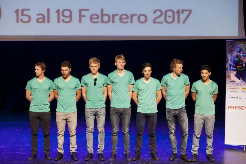 La presentación de la Vuelta Ciclista a Andalucía, en fotos