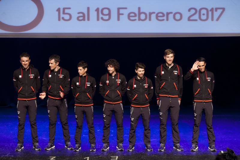 La presentación de la Vuelta Ciclista a Andalucía, en fotos