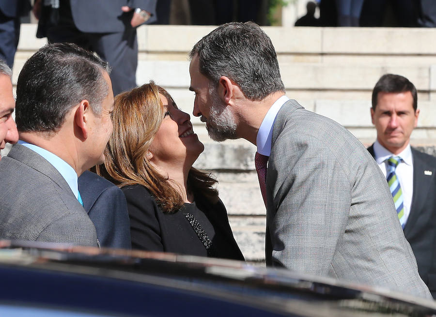 El Rey visita el Museo de Málaga