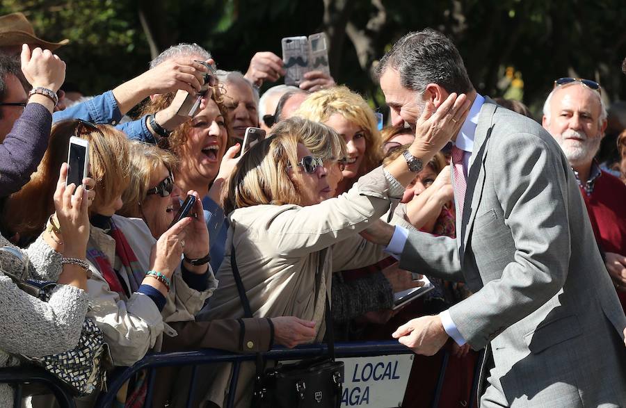 El Rey visita el Museo de Málaga