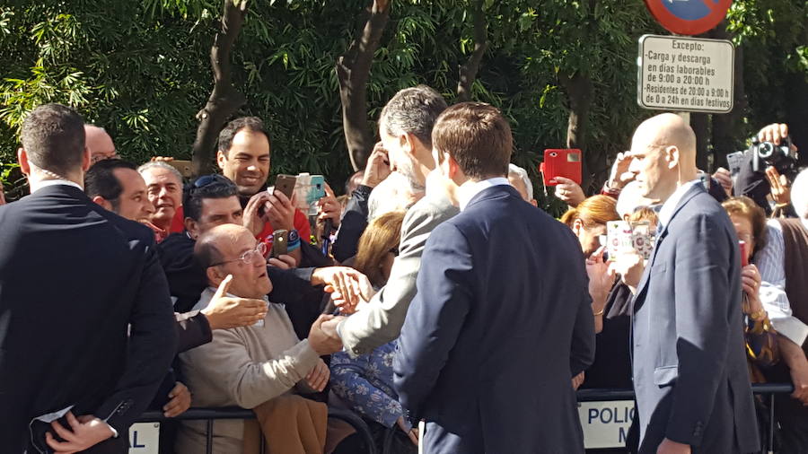 El Rey visita el Museo de Málaga