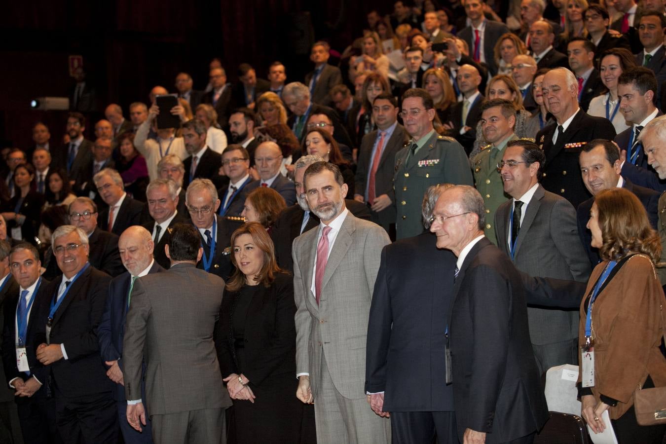 El Rey Felipe VI inaugura el Foro Transfiere