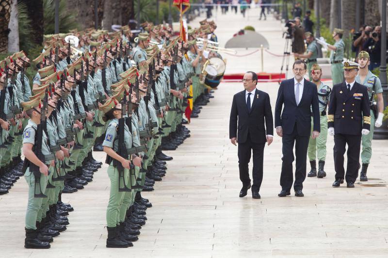 Las mejores imágenes de la cumbre hispano-francesa en Málaga (III)