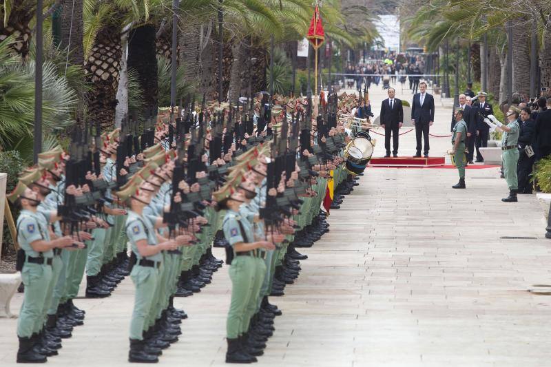 Las mejores imágenes de la cumbre hispano-francesa en Málaga (III)