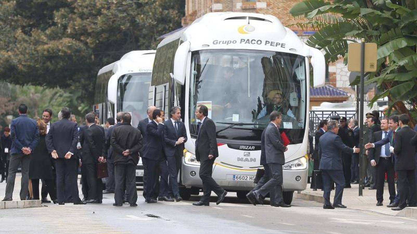 Las mejores imágenes de la cumbre hispano-francesa en Málaga (II)